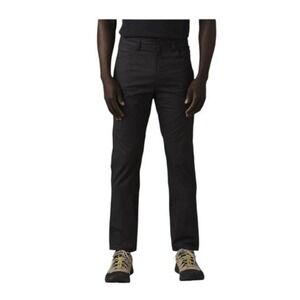 prAna Double Peak Utility‎ Pants Charcoal Gray Lightweight Ripstop Cargo 36 x 32